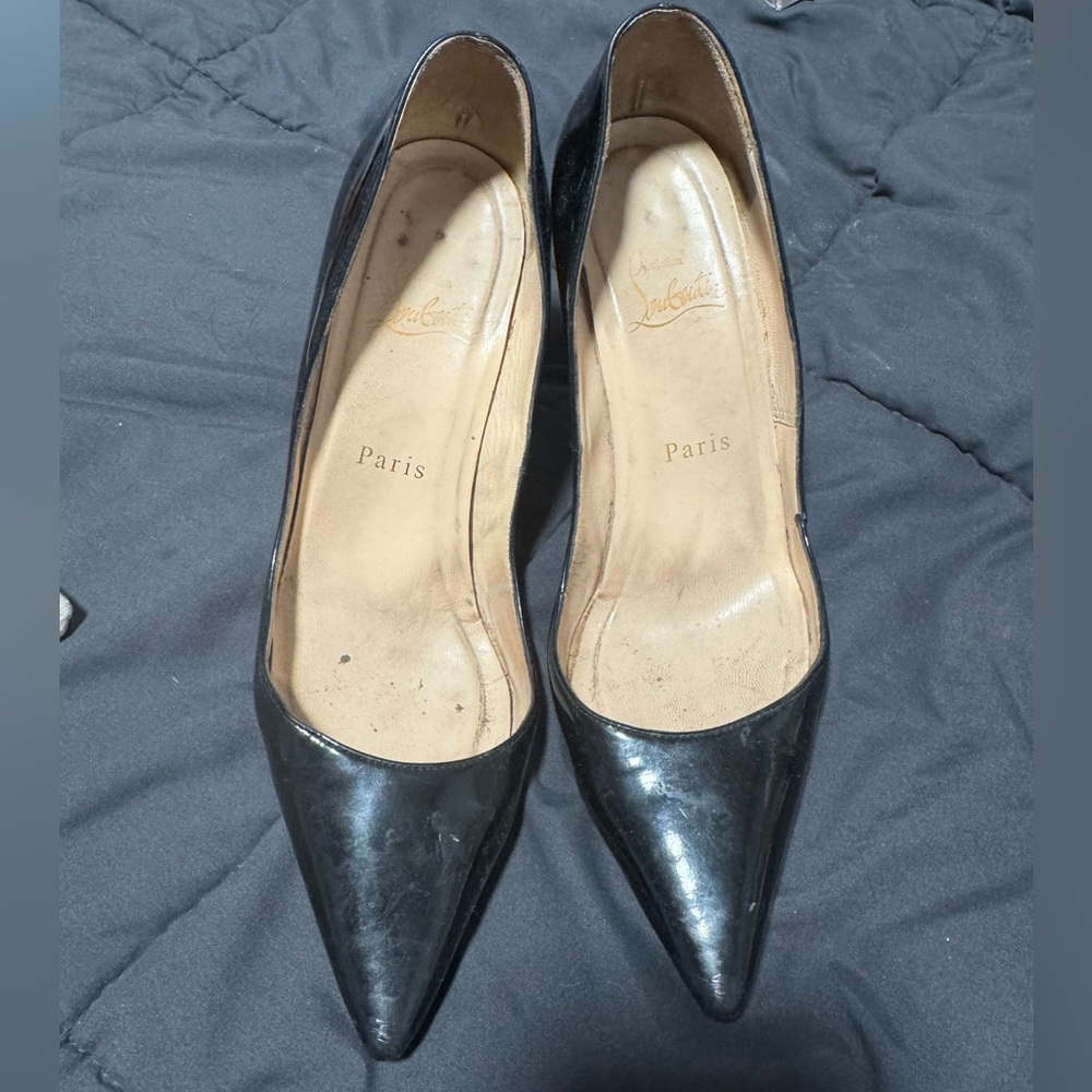 Christian Louboutin Black Heels Classic Pumps